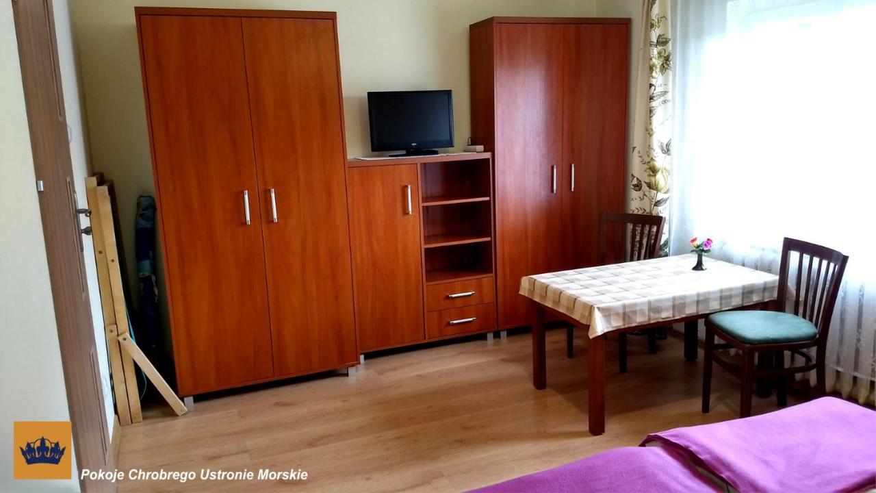 Pokoje Chrobrego Pokoje Goscinne W Centrum Blisko Morza Ustronie Morskie Bagian luar foto