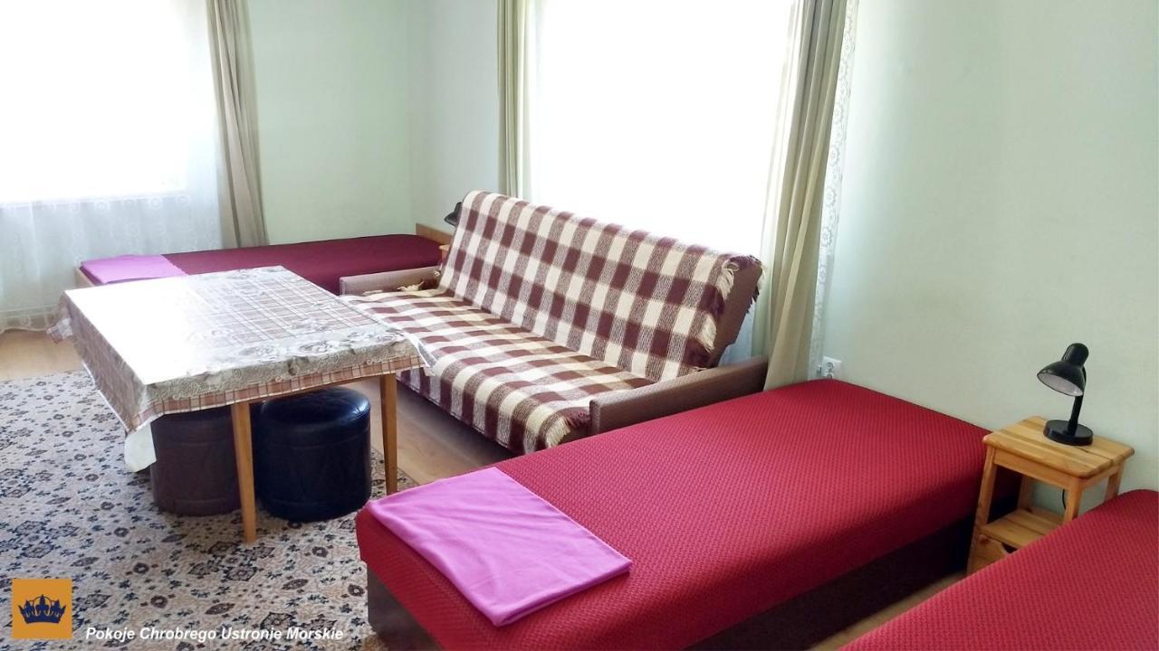 Pokoje Chrobrego Pokoje Goscinne W Centrum Blisko Morza Ustronie Morskie Bagian luar foto